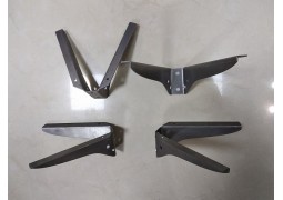 Полкотримач подвійний для утримання однієї полиці